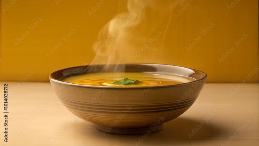 Vegetable soup in a bowl Vegetable soup in a bowl
