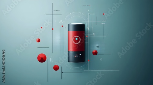 Futuristic of a supercapacitor device made from innovative graphene material for advanced and efficient energy storage solutions