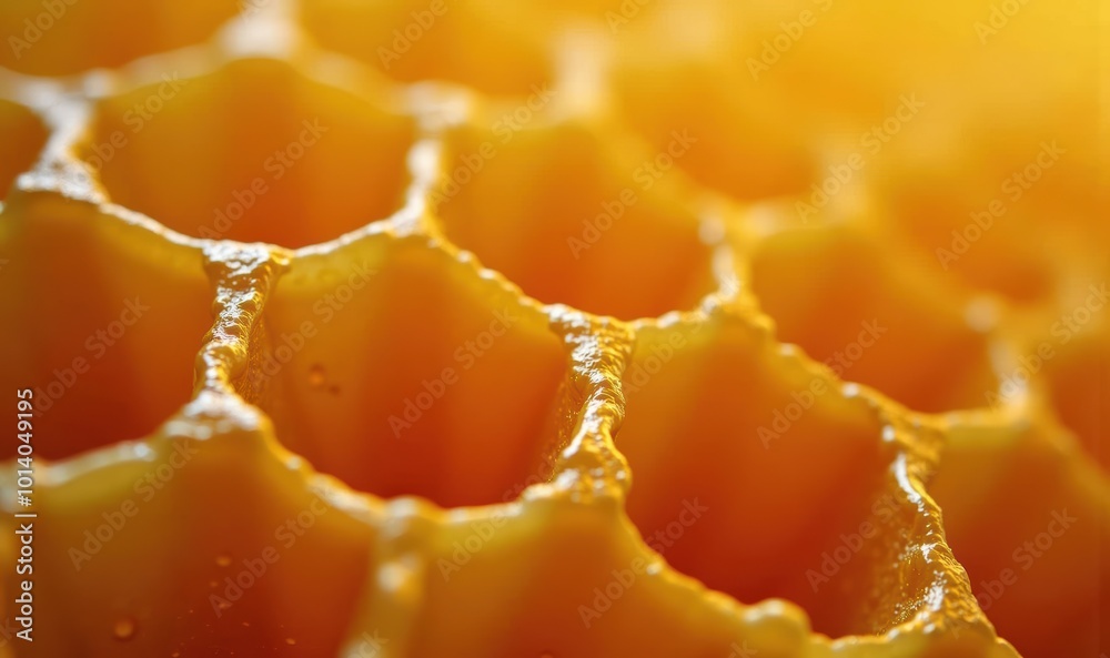 Close-up of honeycomb showcasing its intricate structure, perfect for food, nature, or organic product themes. Close-up of honeycomb showcasing its intricate structure, perfect for food, nature, or organic product themes.