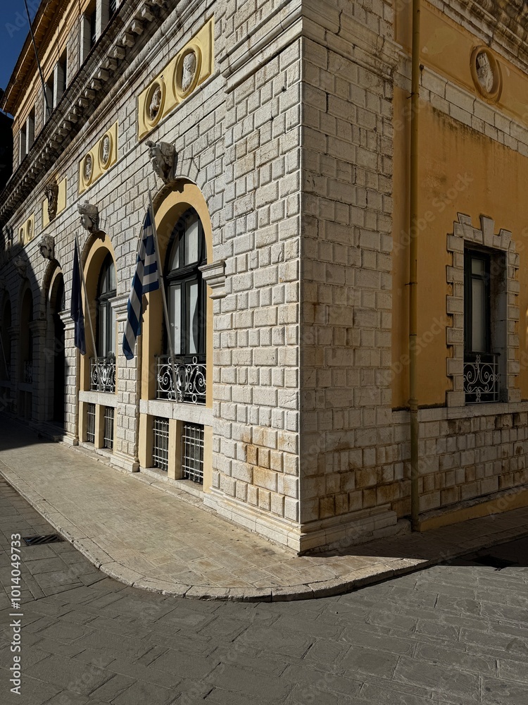 Obraz premium church of st john the baptist corfu Greece