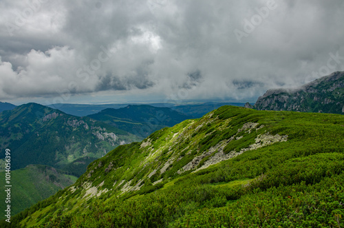 landscape in the mountains