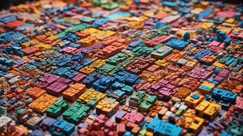 Art and craft kits, fostering creativity and self-expression in children up to 10 years old, Generative AI