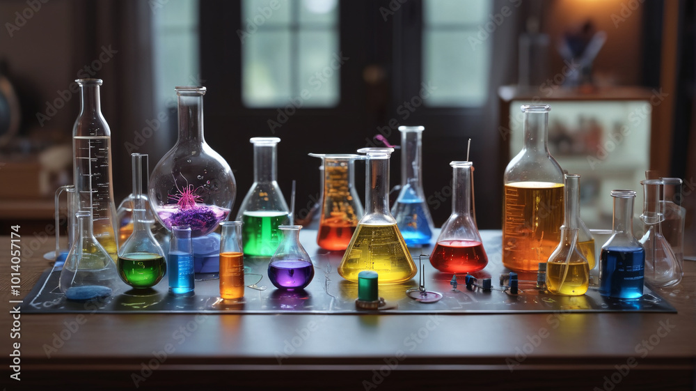 Science experiment kits, encouraging curiosity and STEM learning in children under 10, Generative AI Science experiment kits, encouraging curiosity and STEM learning in children under 10, Generative AI