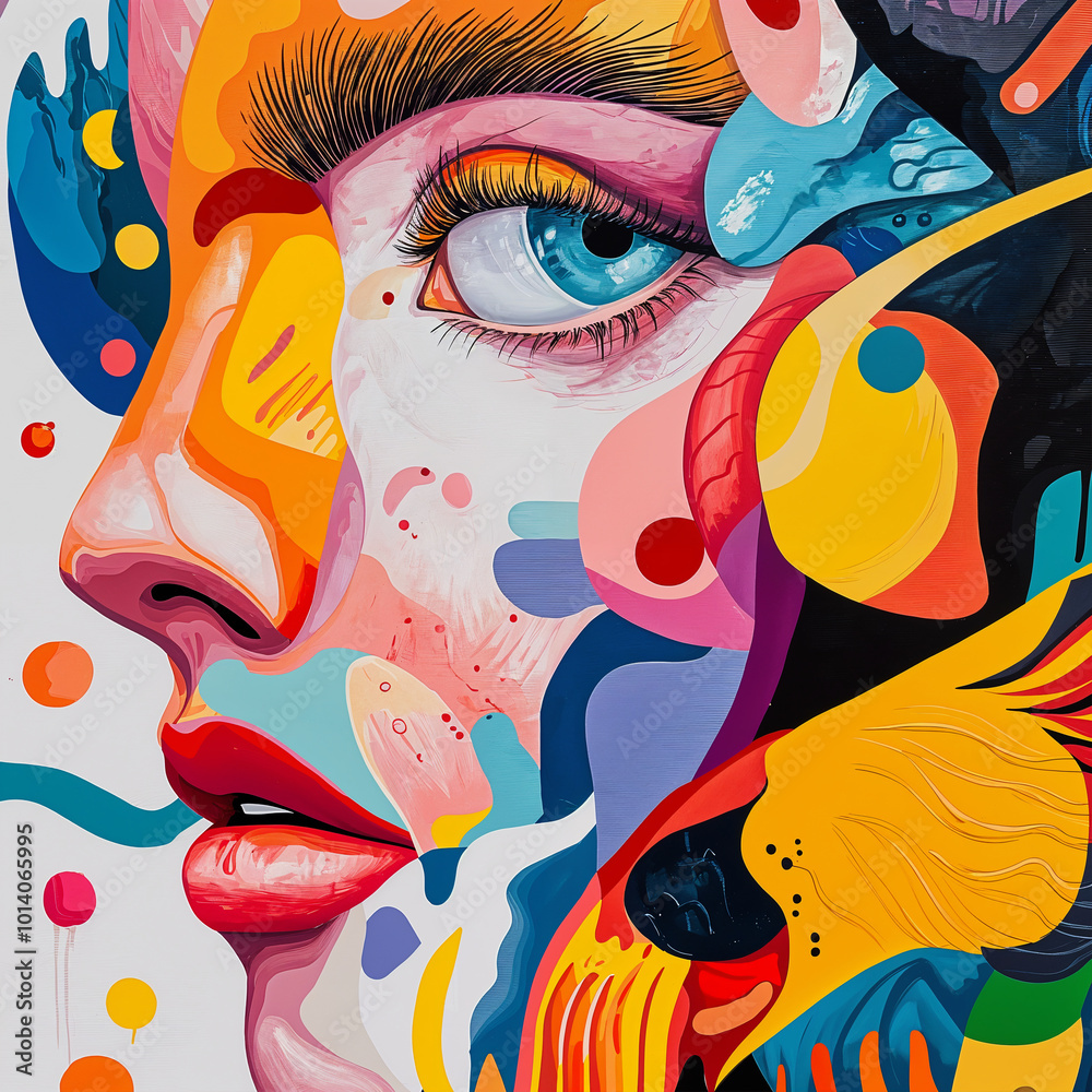 Vibrant Expressions: A Kaleidoscope of Emotions. Generative AI Vibrant Expressions: A Kaleidoscope of Emotions. Generative AI