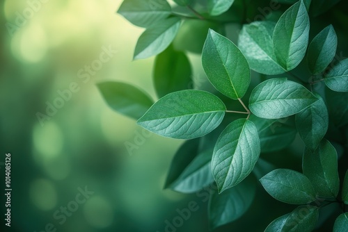 Close up of a green plant with leaves