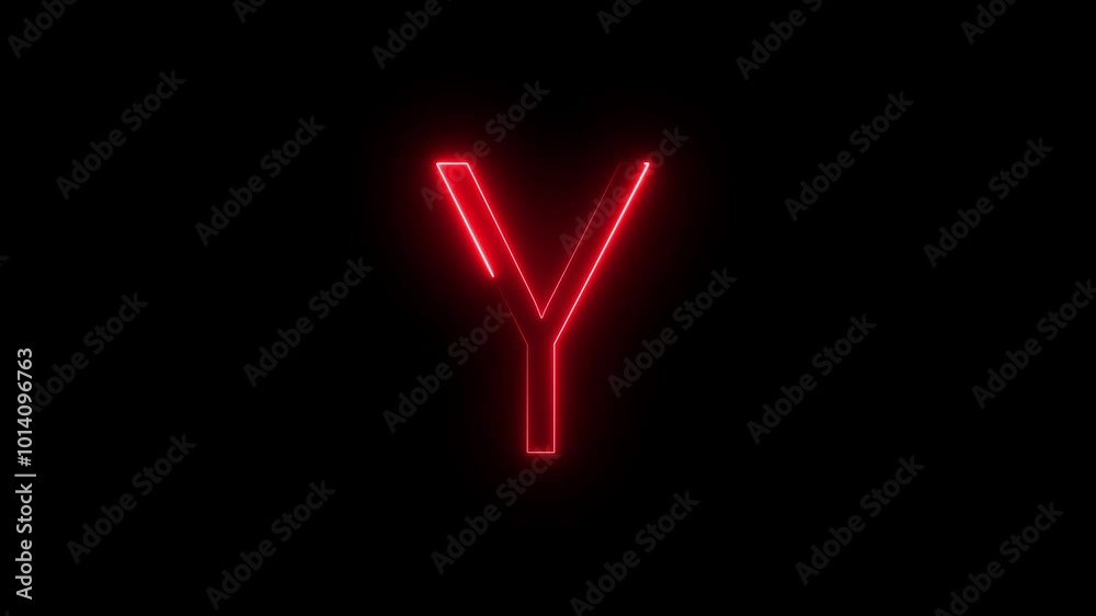 Letter concept. glowing neon letter a color trendy glowing loop neon alphabet letter K animation on black background. Letter concept. glowing neon letter a color trendy glowing loop neon alphabet letter K animation on black background.