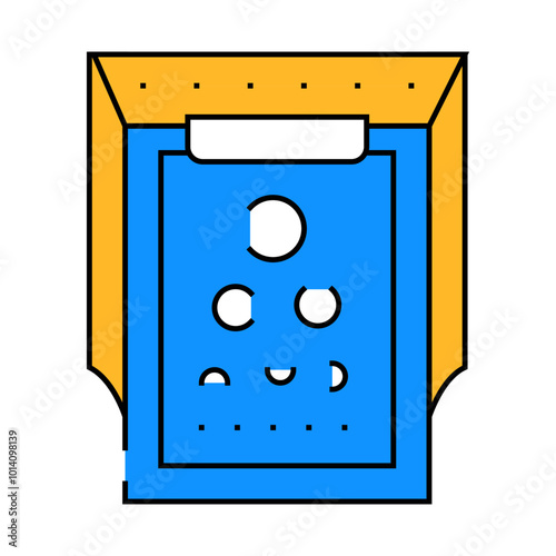snellen table ophthalmology line icon vector. snellen table ophthalmology sign. isolated symbol illustration