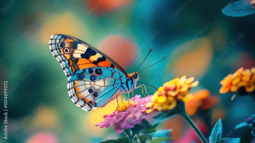 Obraz premium Butterfly on a flower