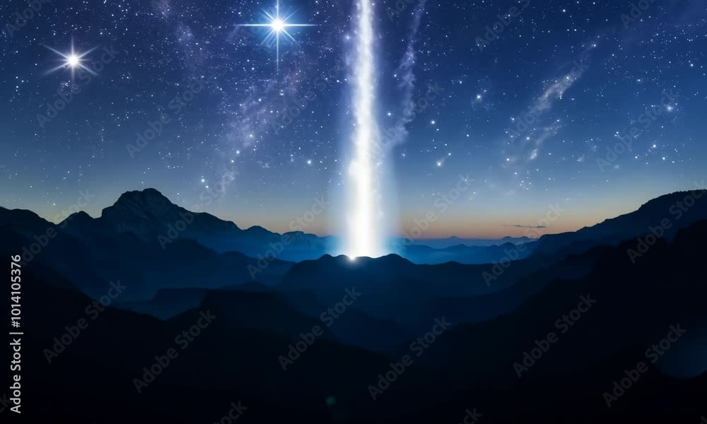 A comet streaking through the night sky. Video A comet streaking through the night sky. Video