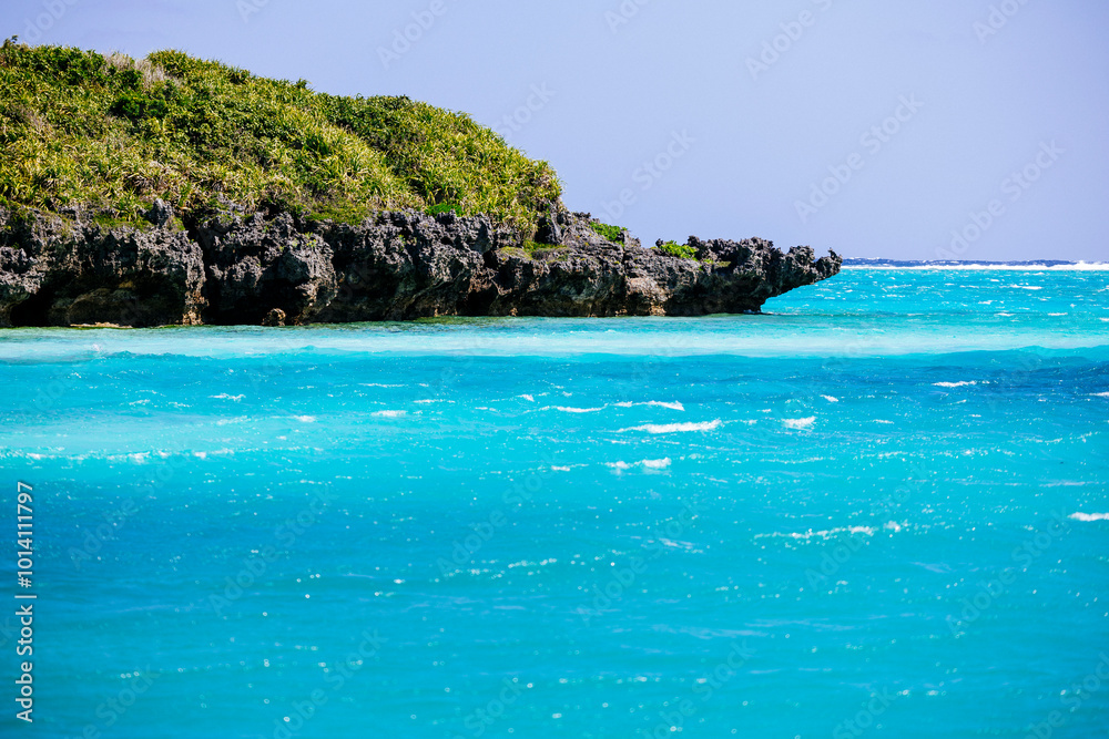 Fototapeta premium 与論島の海