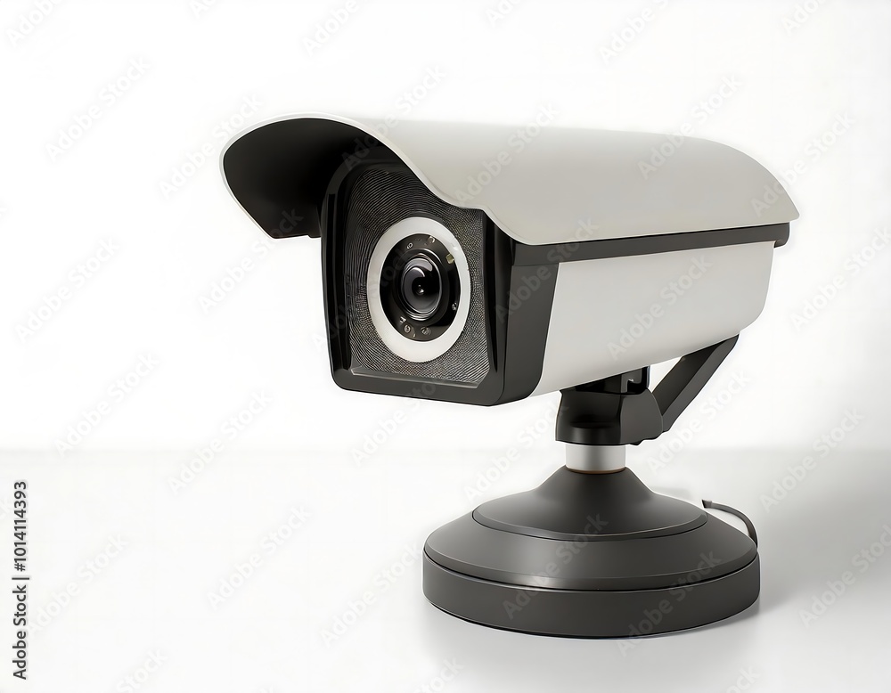 CCTV Surveillance Camera, Isolated in White Background, cut out CCTV Surveillance Camera, Isolated in White Background, cut out
