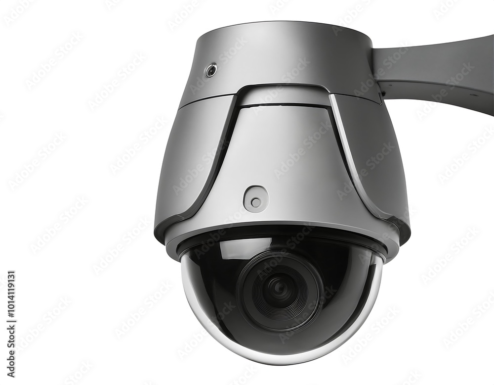 CCTV Surveillance Camera, Isolated in White Background, cut out CCTV Surveillance Camera, Isolated in White Background, cut out