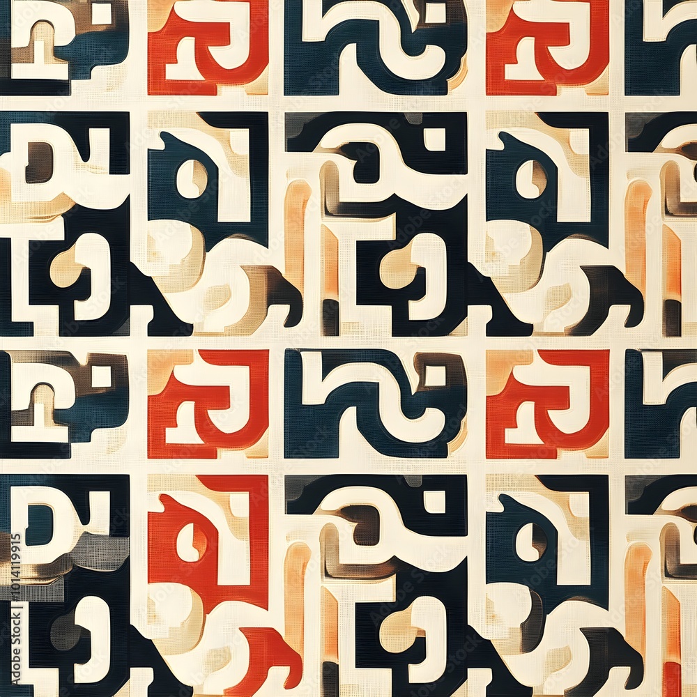 Bright Colorful 3D Maze Shapes Featured in Dynamic Geometric Abstract Pattern picture Bright Colorful 3D Maze Shapes Featured in Dynamic Geometric Abstract Pattern picture