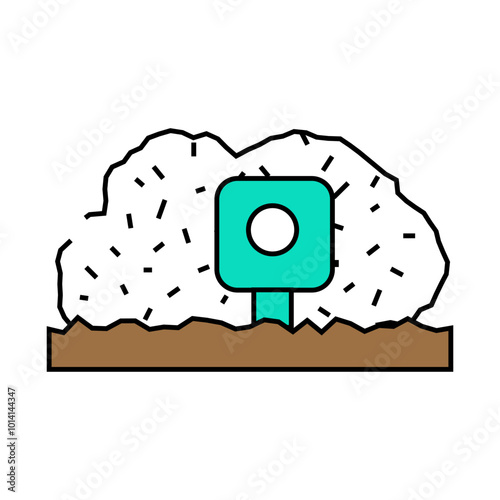 photo trap gadget line icon vector. photo trap gadget sign. isolated symbol illustration
