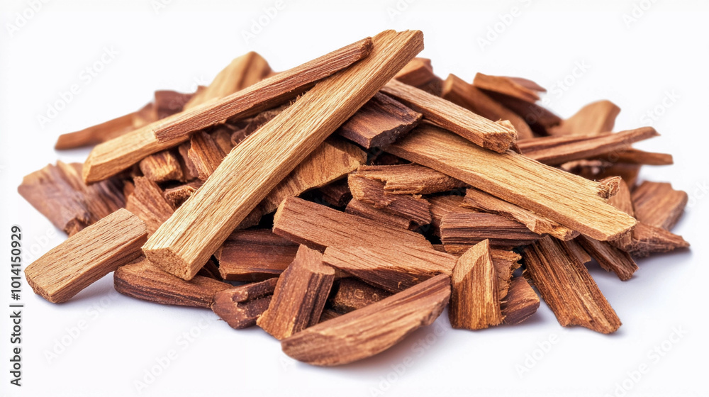 Chandan sticks isolated on white background Chandan sticks isolated on white background