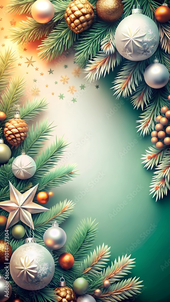 Beautiful background with New Year and Christmas decorations for Christmas cards. Beautiful background with New Year and Christmas decorations for Christmas cards.