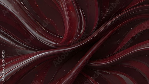 Abstract of burgundy acetate swirl Generative AI

