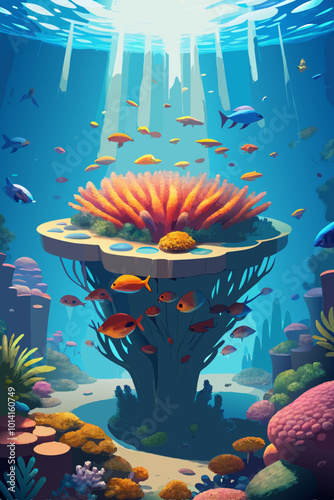 fish and reef