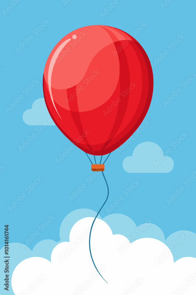 Naklejka premium hot air balloon