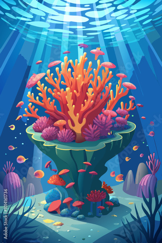 fish in a reef