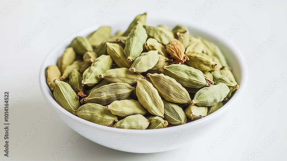 cardamom pods in a bowl cardamom pods in a bowl