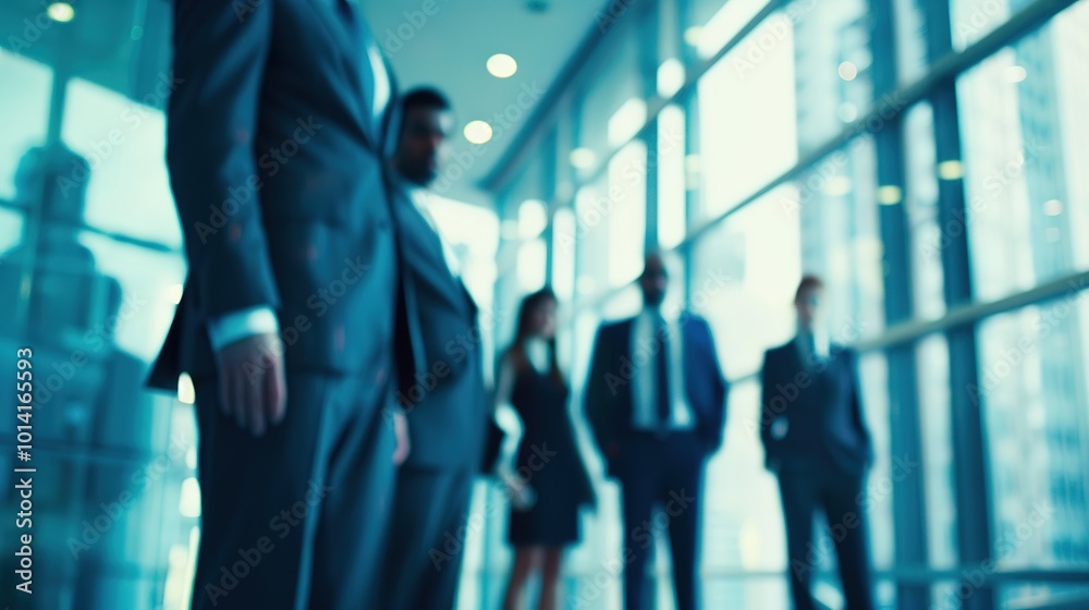 A close-up of a diverse group of professionals in business attire standing in a modern office lobby. diverse,multicultural,inclusive,equitable,expertise,skill, DEIB A close-up of a diverse group of professionals in business attire standing in a modern office lobby. diverse,multicultural,inclusive,equitable,expertise,skill, DEIB
