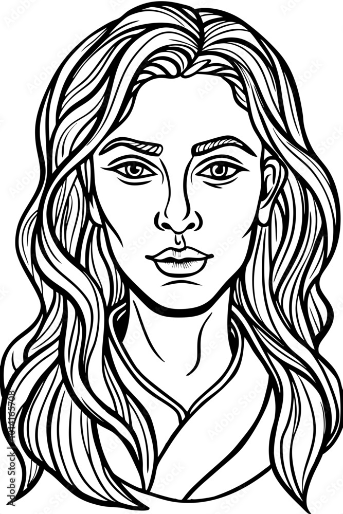 portrait of a woman portrait of a woman