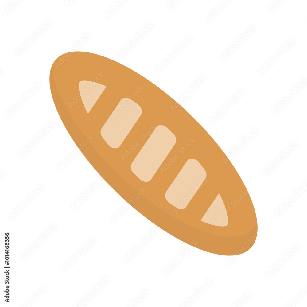 French baguette icon. French bread icon. Vector. French baguette icon. French bread icon. Vector.