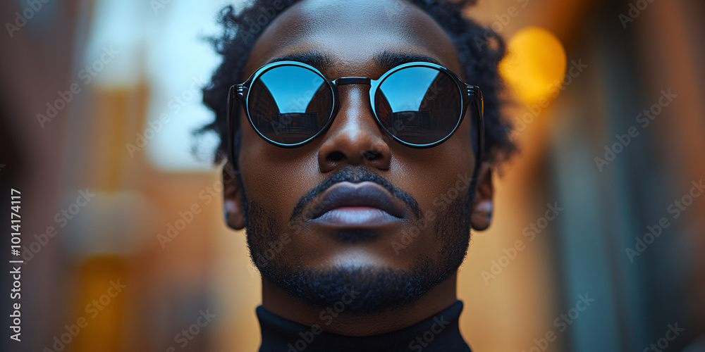 portrait of a young man wearing sunglasses in the city - close up, urban, outdoors, trendy, cool, stylish portrait of a young man wearing sunglasses in the city - close up, urban, outdoors, trendy, cool, stylish