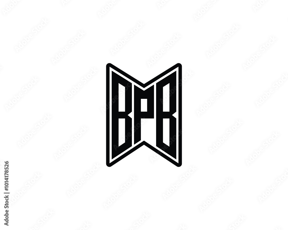 BPB Logo design vector template. BPB
