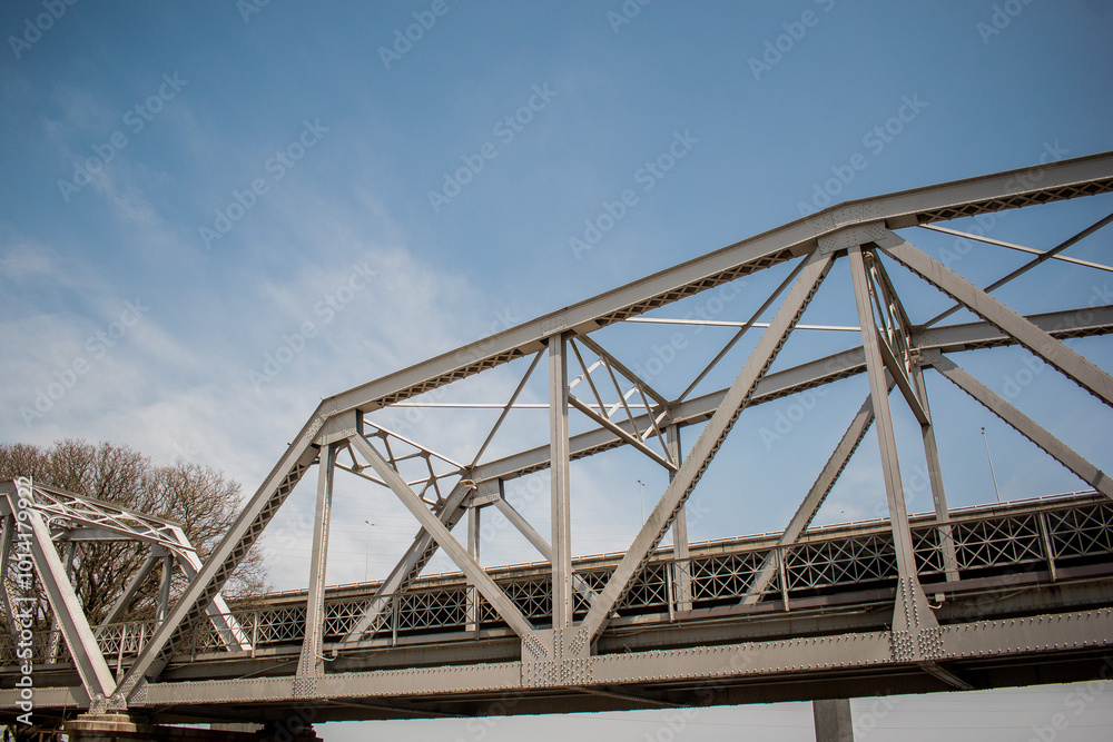 Puente de hierro en Montevideo Puente de hierro en Montevideo