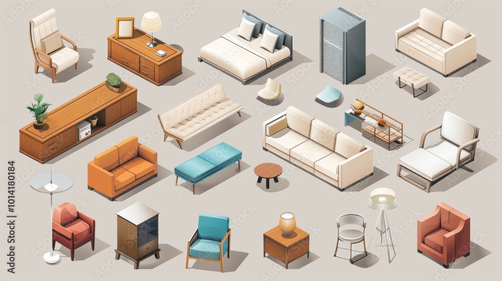 Cozy and Contemporary Home Interior with Stylish Furniture and Decor Accents Cozy and Contemporary Home Interior with Stylish Furniture and Decor Accents