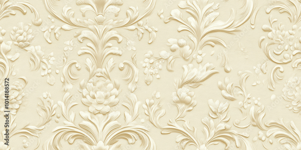 Retro style floral texture art background Retro style floral texture art background