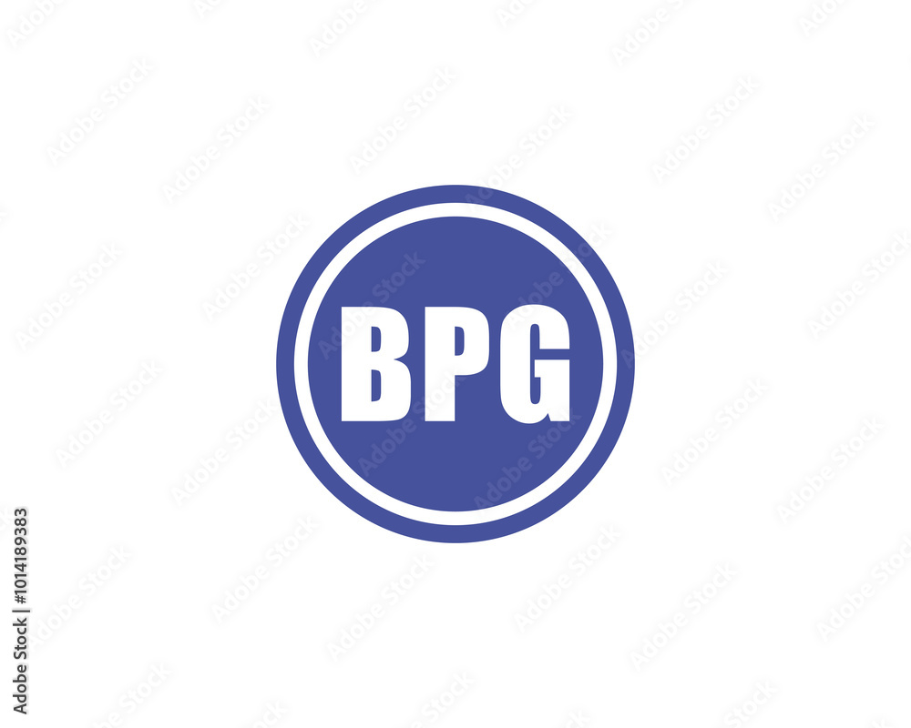 BPG logo design vector template. BPG BPG logo design vector template. BPG