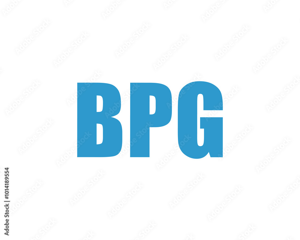 BPG logo design vector template. BPG BPG logo design vector template. BPG