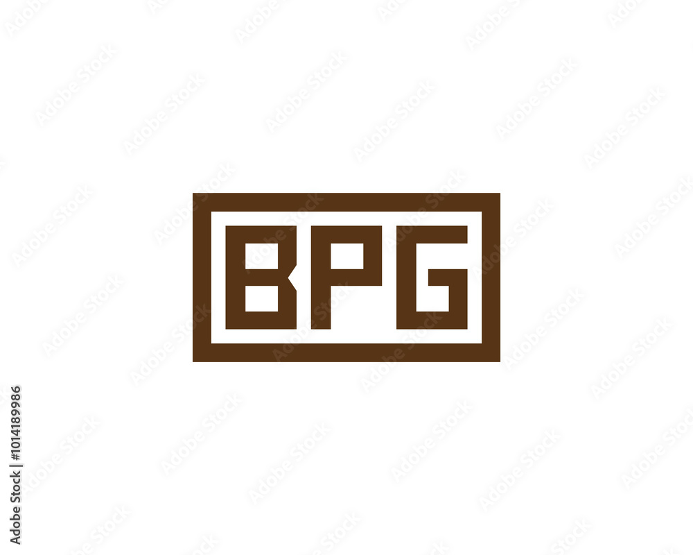 BPG logo design vector template. BPG BPG logo design vector template. BPG