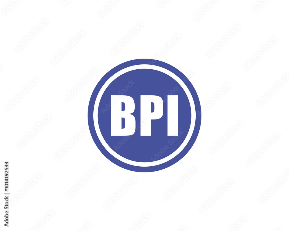 BPI logo design vector template. BPI BPI logo design vector template. BPI