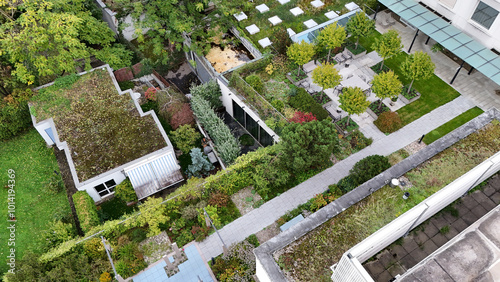 green roof garden