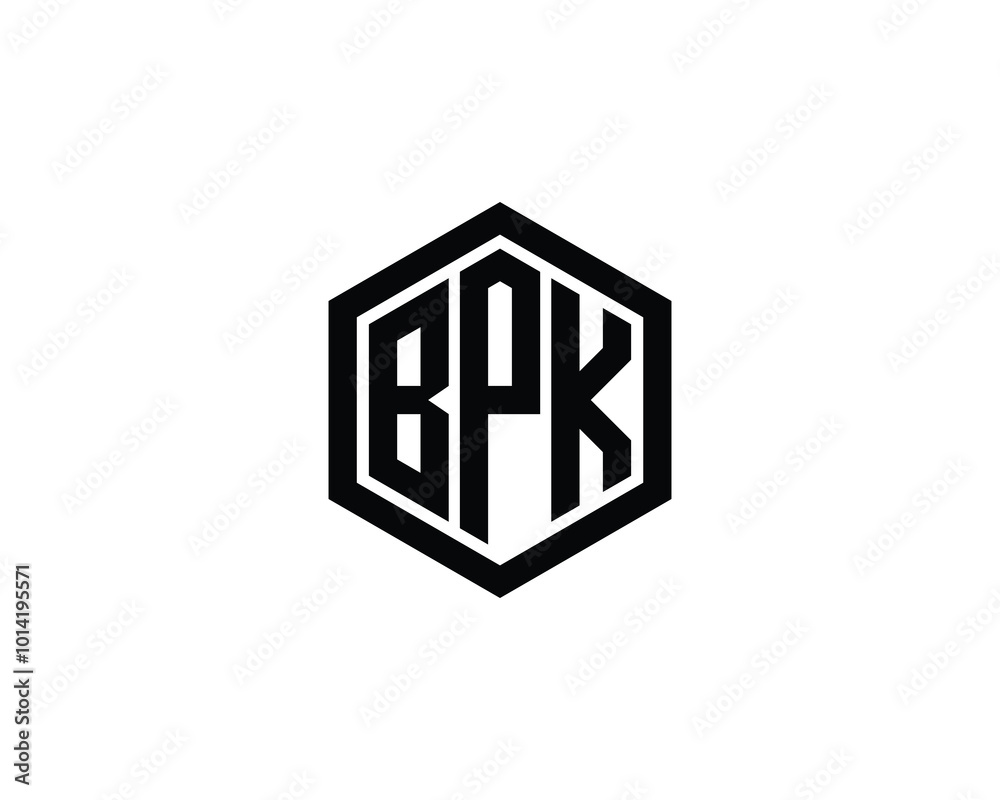 BPK logo design vector template. BPK BPK logo design vector template. BPK