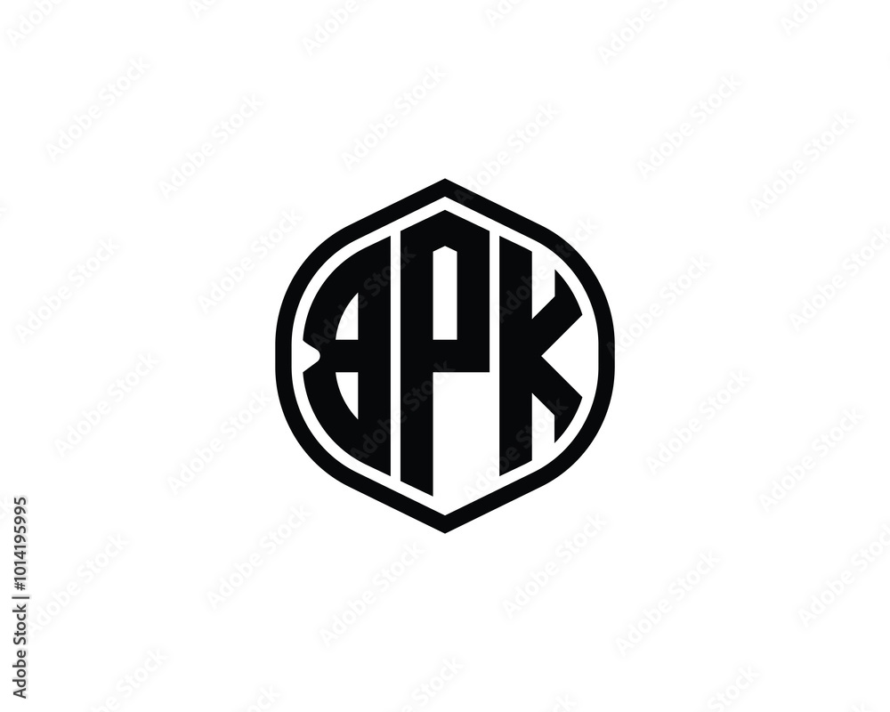 BPK logo design vector template. BPK BPK logo design vector template. BPK