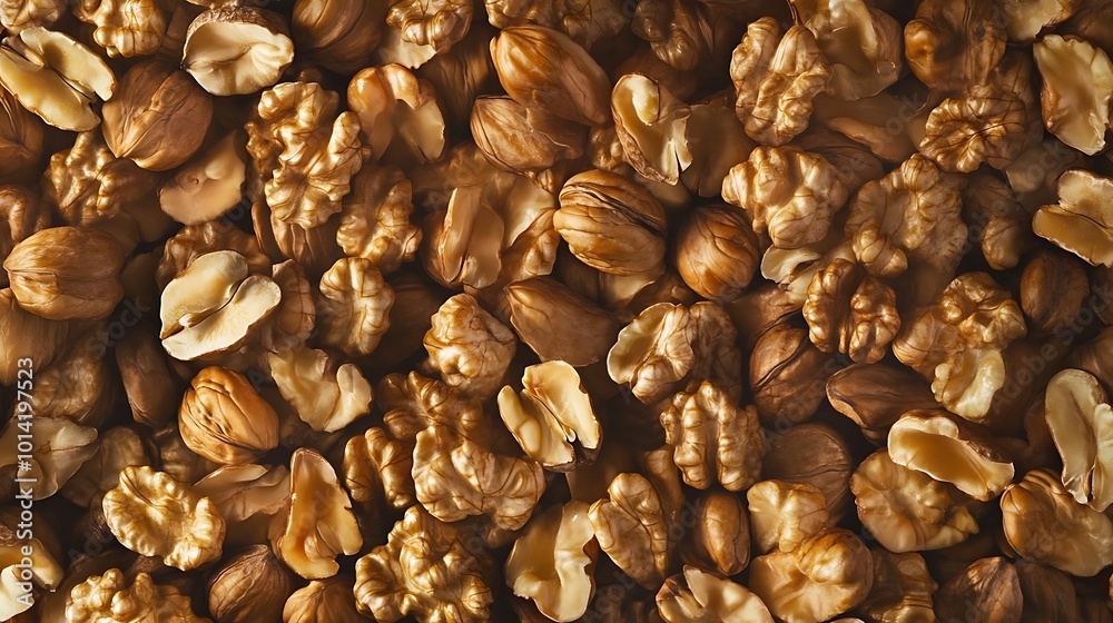 Close Up of Walnuts Shelled Brown Texture Food Photography Close Up of Walnuts Shelled Brown Texture Food Photography