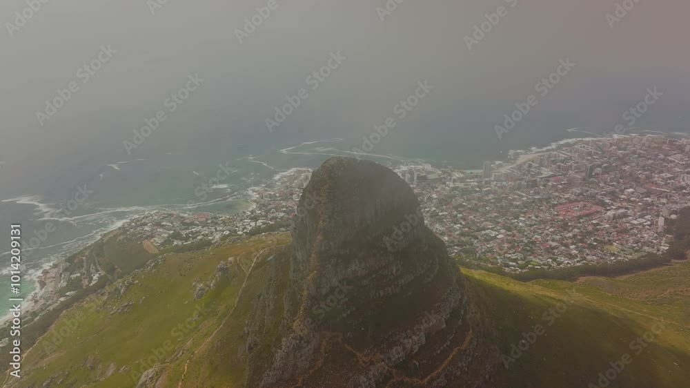 Exploring the stunning view from Table Mountain in Cape Town, South Africa