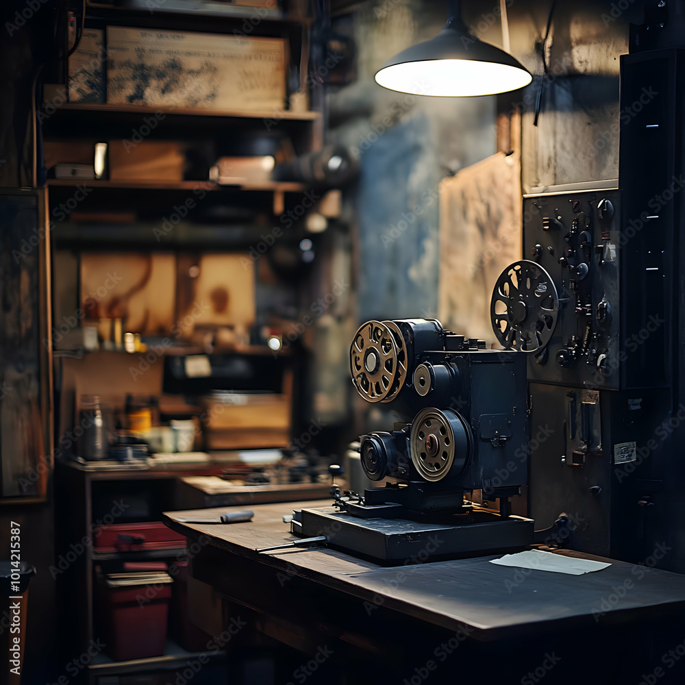Fototapeta premium machine in a factory