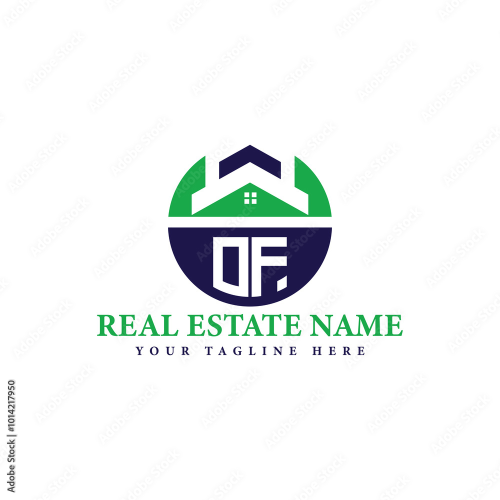 Fototapeta premium Modern Real Estate Logo Design