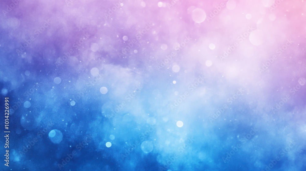 Soft blue and purple gradient blur with grain noise texture, creating a dreamy and abstract background, perfect for modern designs.