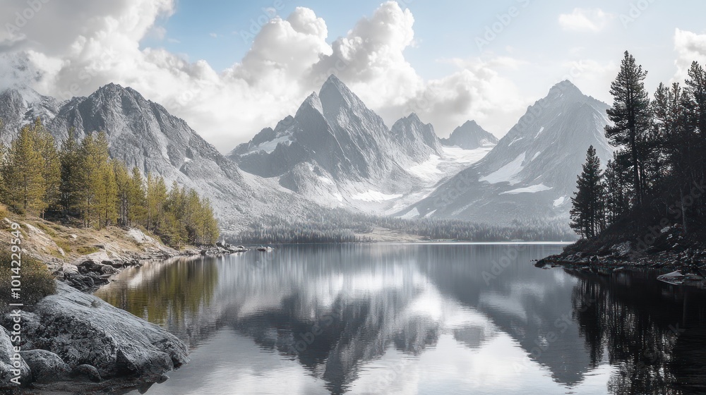 Mountain Lake Serenity Mountain Lake Serenity