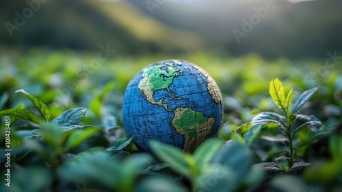 Developing sustainable development goals for the environment. Saving the environment sustainable. Environment World Earth Day. Implementation of environmental technology.