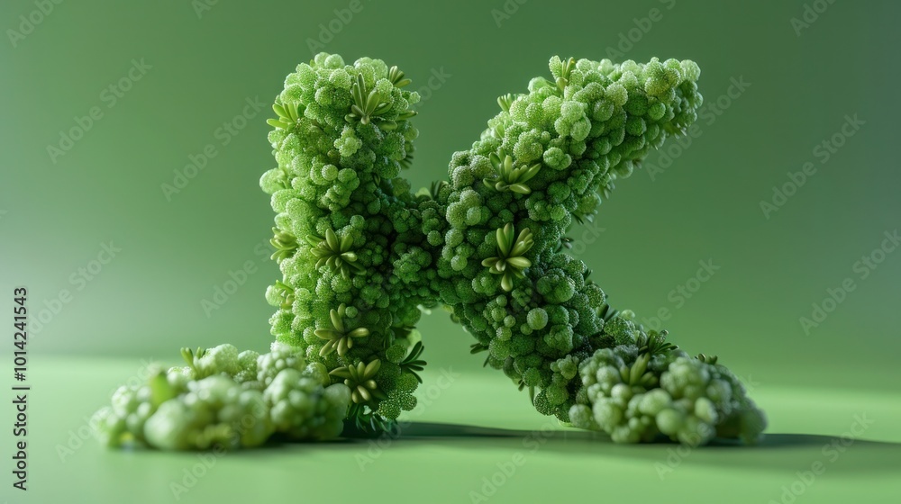 Intricate green organic abstract pattern with close up view of flourishing natural foliage and vegetation Intricate green organic abstract pattern with close up view of flourishing natural foliage and vegetation