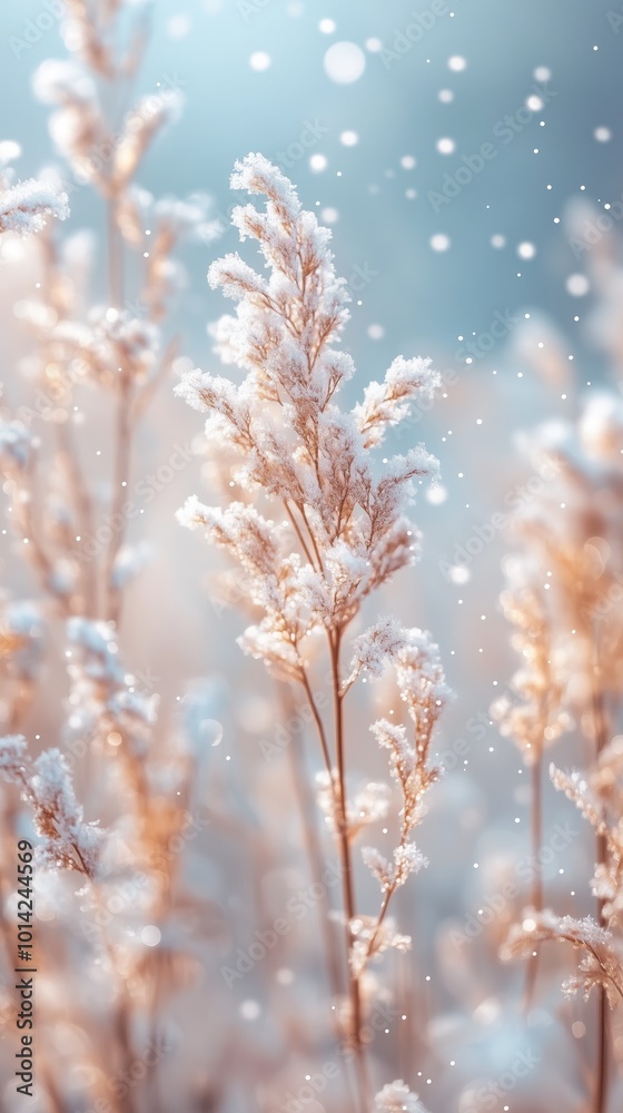 Snow Covered Wheat Grass Field Macro, Natural Tone Winter Nature Background, Holiday Marketing Design Wallpaper, Rural Business Backdrop Concept Snow Covered Wheat Grass Field Macro, Natural Tone Winter Nature Background, Holiday Marketing Design Wallpaper, Rural Business Backdrop Concept