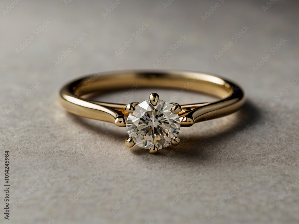 Diamond-studded wedding ring in a classic design. Diamond-studded wedding ring in a classic design.